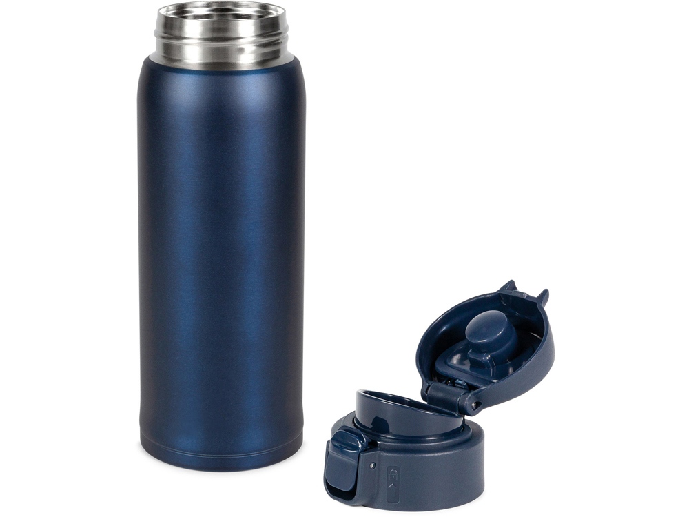 Термокружка Relaxika 701 (0,48 литра), синяя (без лого)