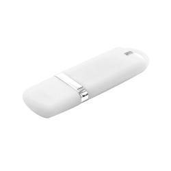 Флешка Shape с покрытием Софт Тач 16 GB, белая Флешка Shape с покрытием Софт Тач 16 GB, белая