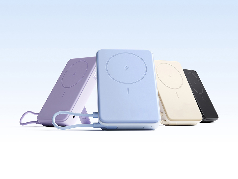 Внешний аккумулятор Xiaomi Magnetic Power Bank 10000 with Built-in Stand Beige