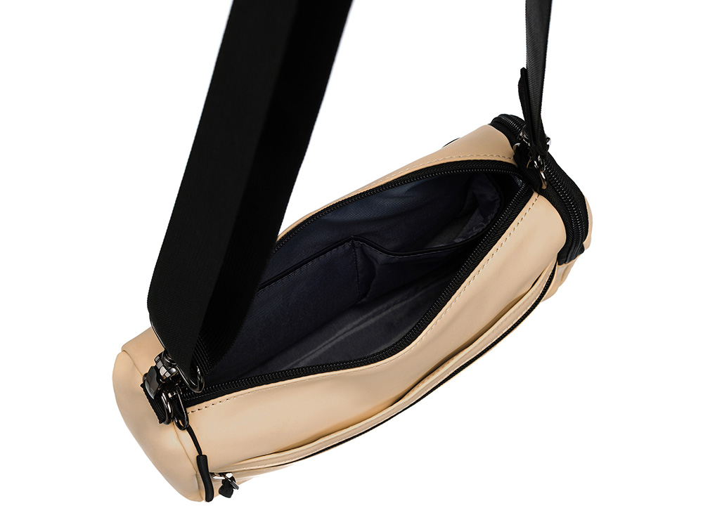 Сумка через плечо TORBER НОВА, бежевый, полиэстер, 25 х 17 х 9,5 см Сумка через плечо TORBER НОВА, бежевый, полиэстер, 25 х 17 х 9,5 см