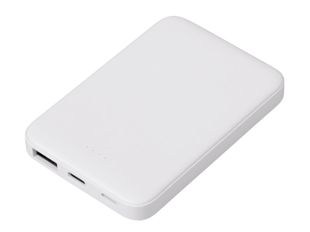 Внешний аккумулятор Simp, 5000 мАч, белый