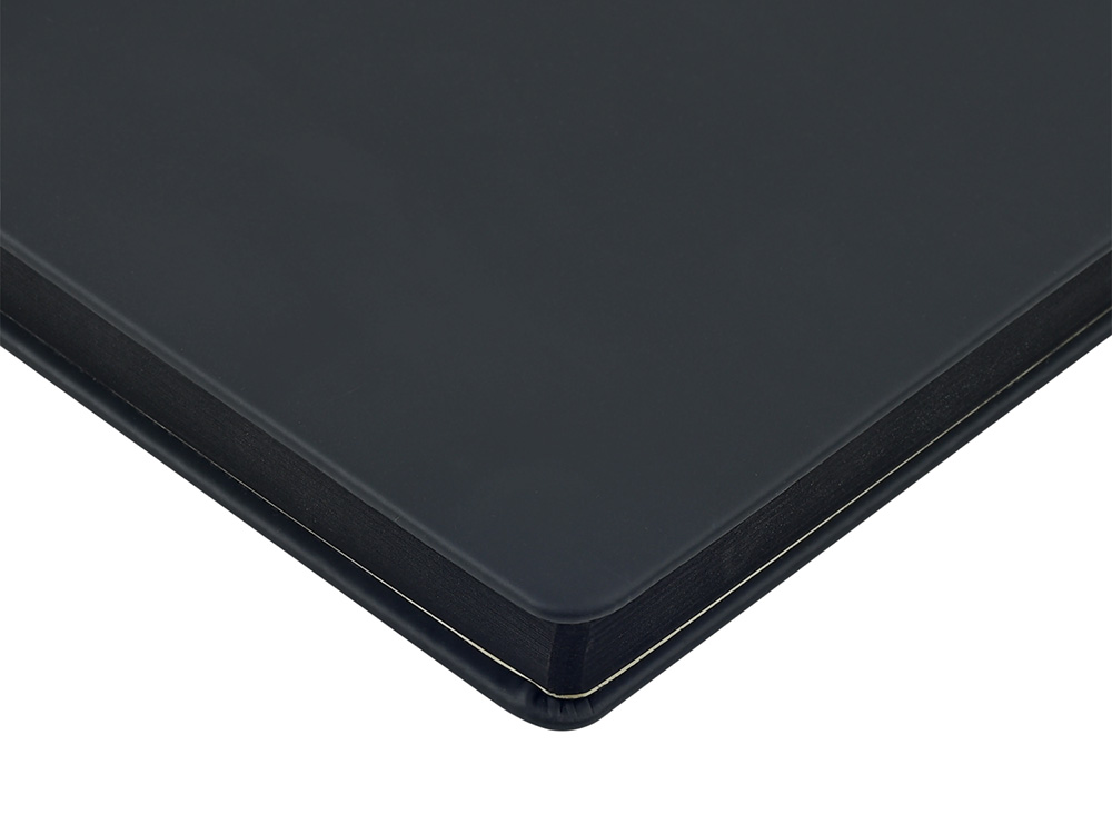 Ежедневник А5 Megapolis Color New soft-touch, черный