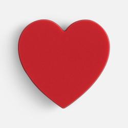 Джибитс из ПВХ «Сердце», красный