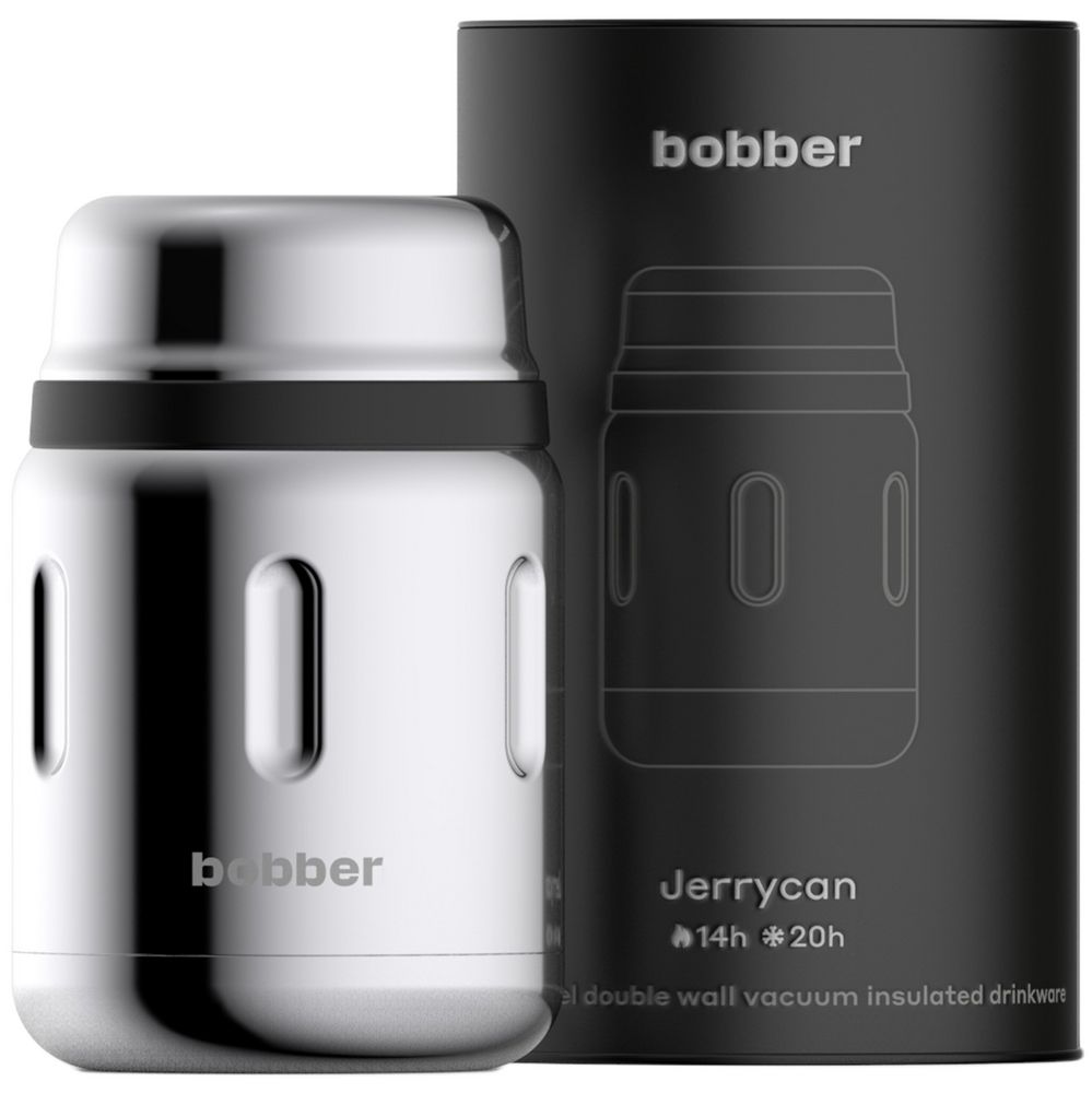 Термос для еды Jerrycan 700, вакуумный, стальной зеркальный Термос для еды Jerrycan 700, вакуумный, стальной зеркальный