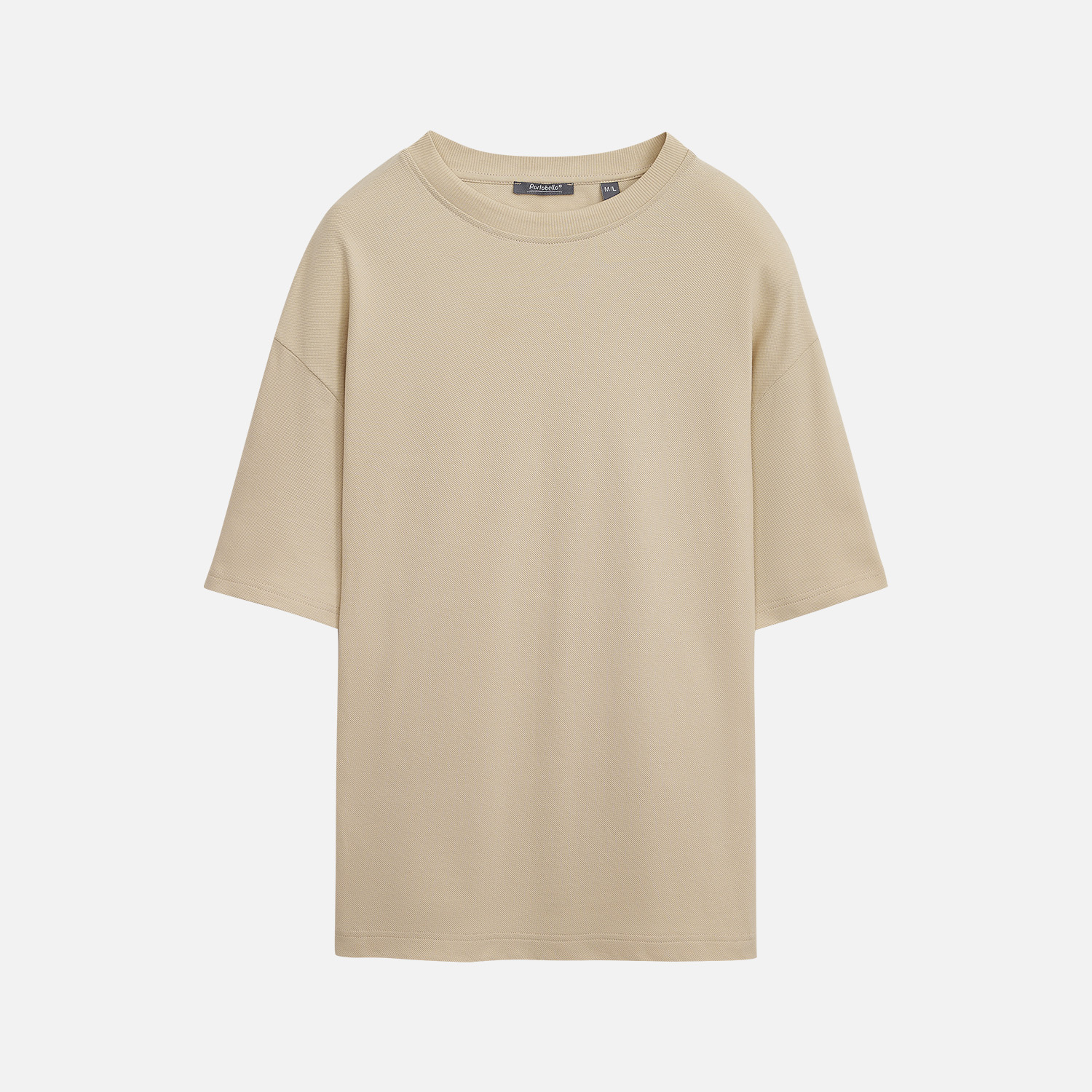 Футболка унисекс премиум Аура (Aura), 200гр. бежевый, размер 3XL/4XL