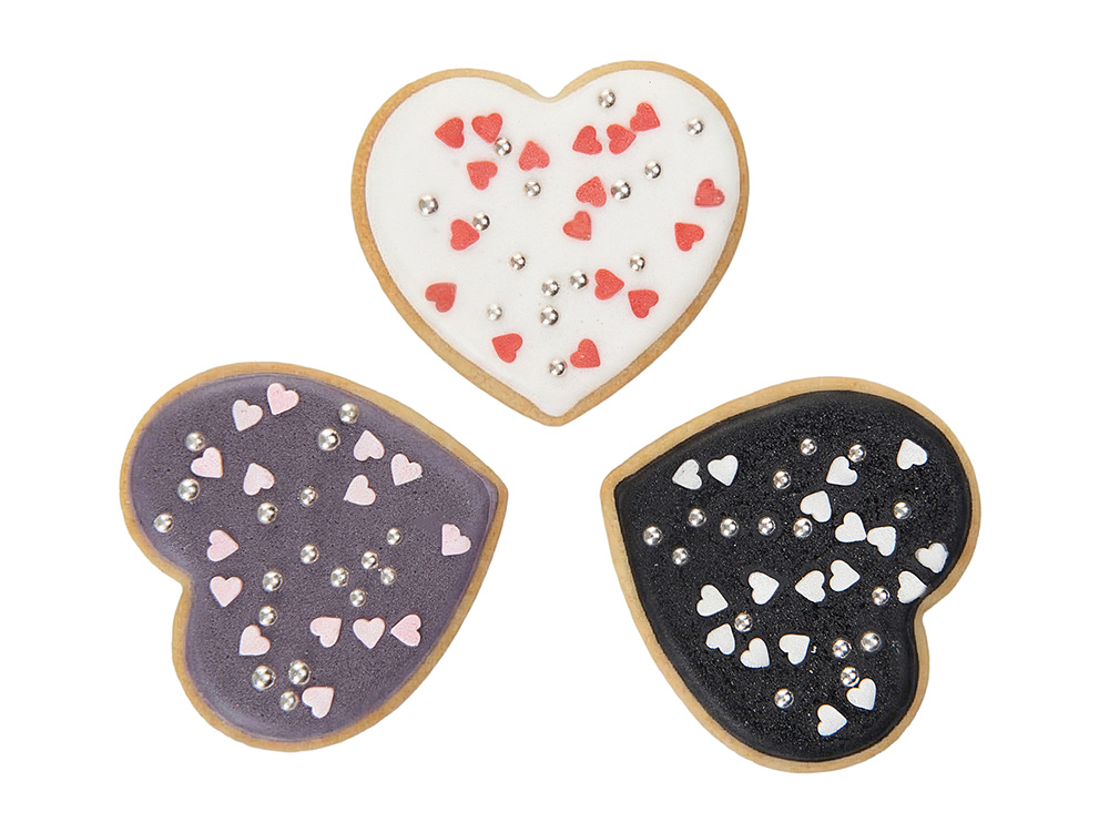 Набор пряников в форме сердец, 55 гр. Sweethearts Набор пряников в форме сердец, 55 гр. Sweethearts