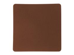 ПАТЧ КВАДРАТ nubuk (коричневый ) 5,5 х 5,5 см