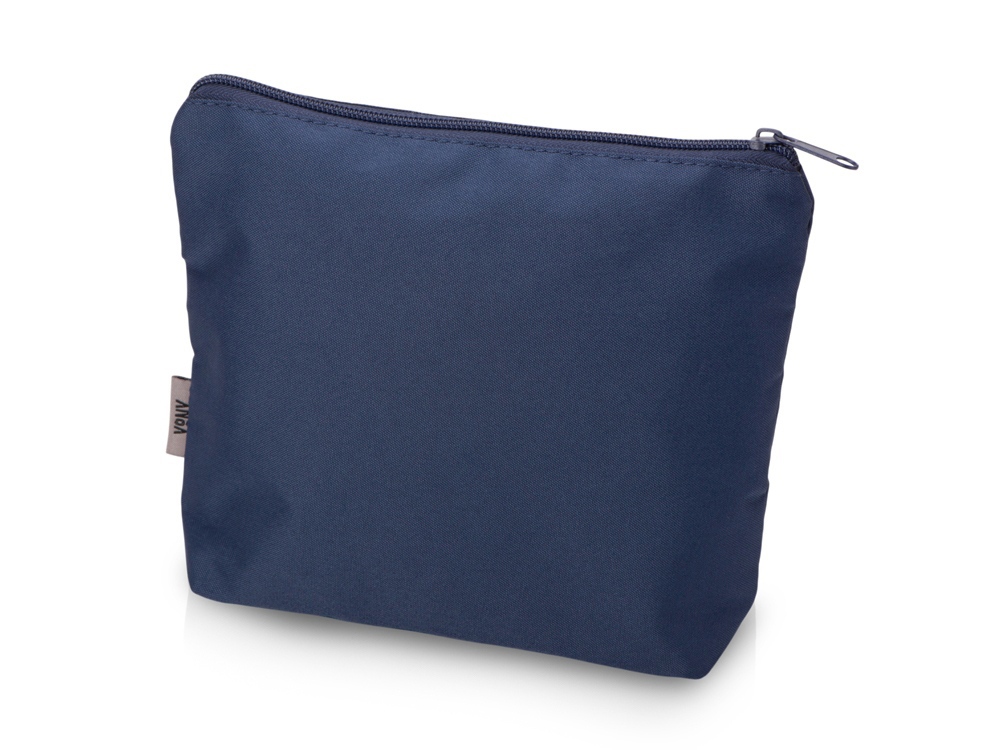 Органайзер для электроники и проводов Amalia из полиэстера 300D с подкладкой, темно-синий Органайзер для электроники и проводов Amalia из полиэстера 300D с подкладкой, темно-синий