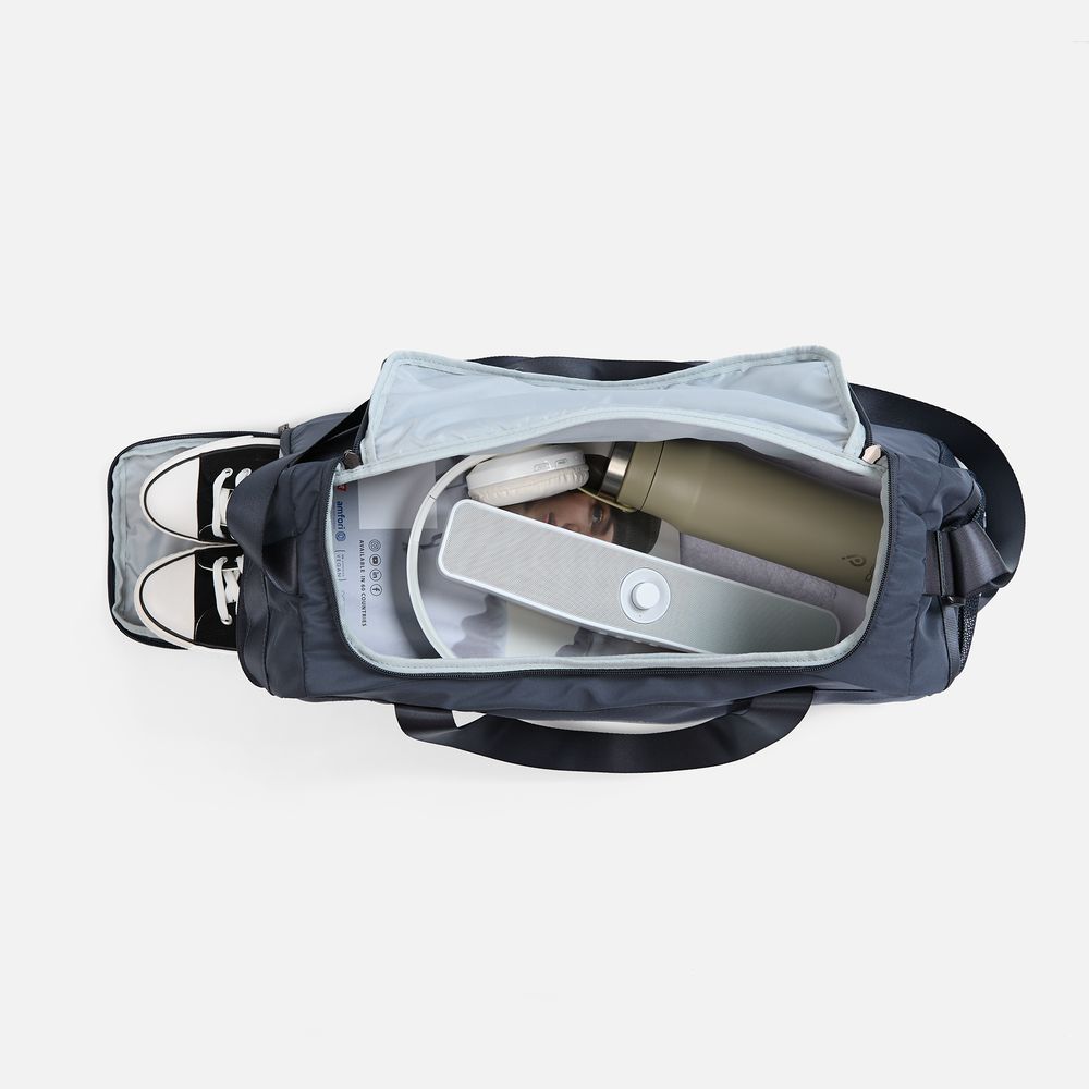 Сумка дорожная Vei, темно-серая (графит)