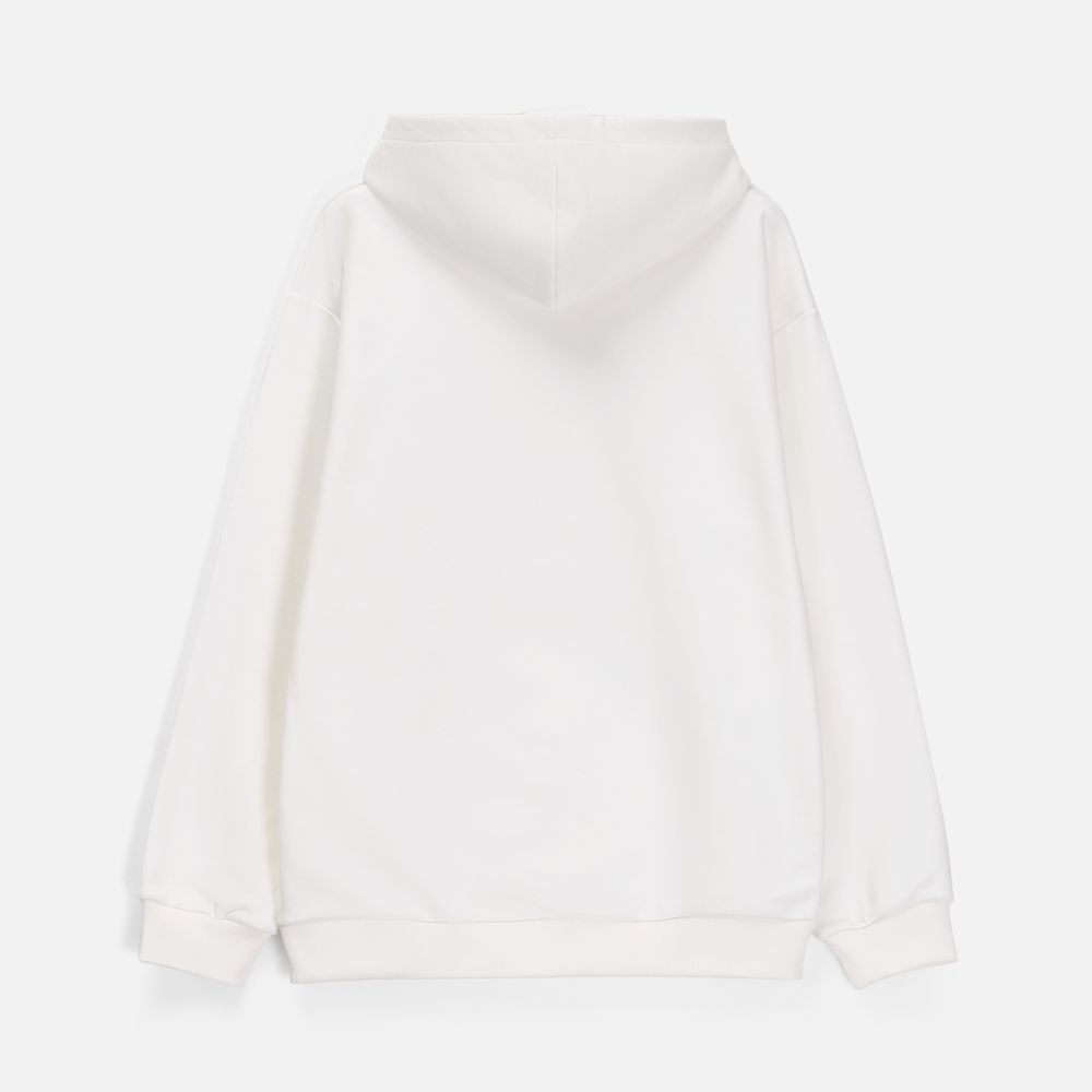Худи унисекс оверсайз Songo, молочно-белое Худи унисекс оверсайз Songo, молочно-белое