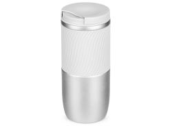 Герметичная вакуумная термокружка Pillar,550 мл, серебристый (Р)