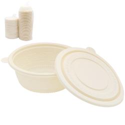 Набор контейнеров (супница) из кукурузного крахмала,  600 мл (50 шт)