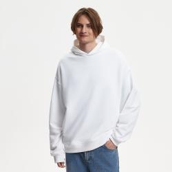 Худи оверсайз унисекс Фьюжн (Fusion), белый, размер 2XS
