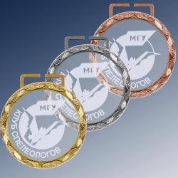 Медаль из стекла с лазерной гравировкой (под бронзу) Медаль из стекла с лазерной гравировкой (под бронзу)