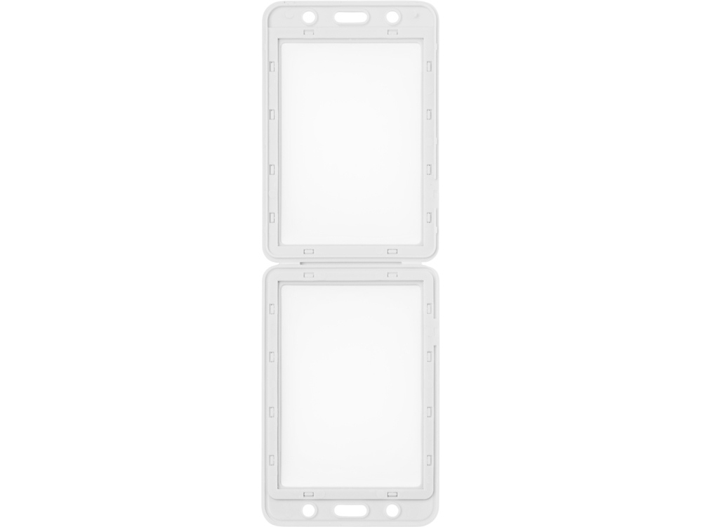 Держатель для бейджа Haven Transparent, белый