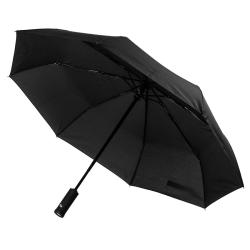 Зонт складной PRESTON с ручкой-фонариком, полуавтомат