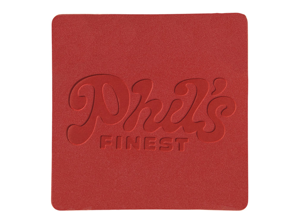 ПАТЧ КВАДРАТ nubuk (красный) 5,5 х 5,5 см