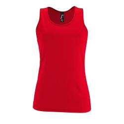 Майка женская Sporty TT Women, красная Майка женская Sporty TT Women, красная