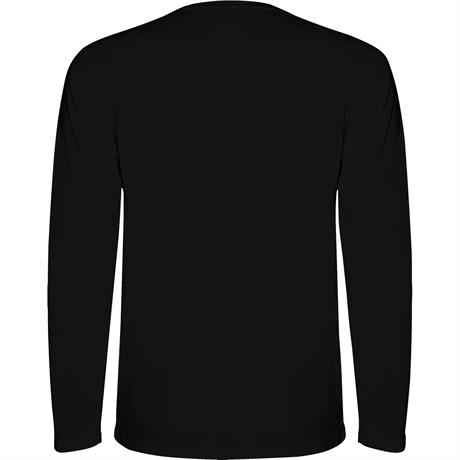Спортивная футболка MONTECARLO L/S мужская, ЧЕРНЫЙ M