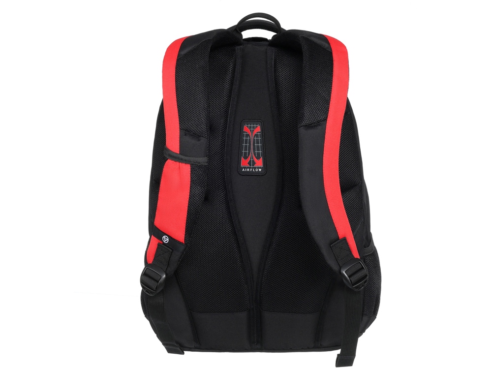 Рюкзак TORBER ROCKIT с отделением для ноутбука 15, черный/красный, полиэстер, 33х19х45 см, 28 л Рюкзак TORBER ROCKIT с отделением для ноутбука 15, черный/красный, полиэстер, 33х19х45 см, 28 л