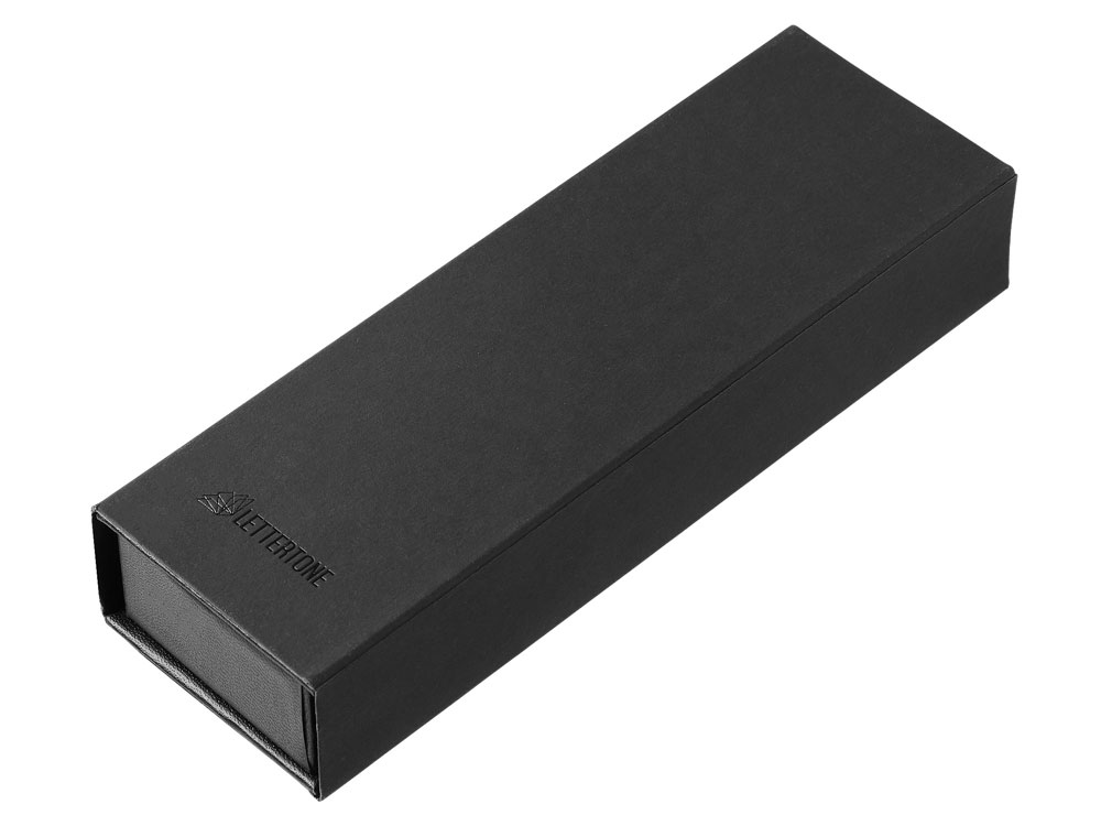 Подарочный набор из 2-х ручек Black Lama soft-touch, черный