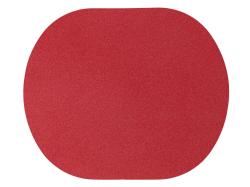 ПАТЧ ОВАЛ nubuk (красный) 6,0 х 5,0 см