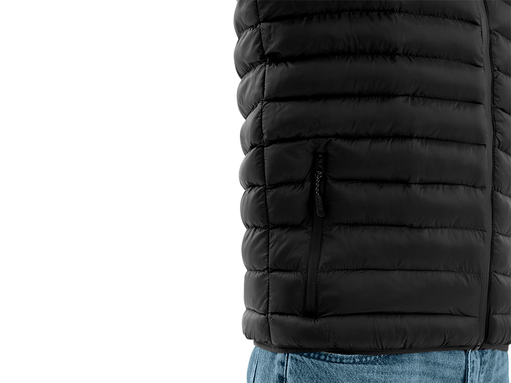 Стеганый жилет Uniqloud, черный Стеганый жилет Uniqloud, черный