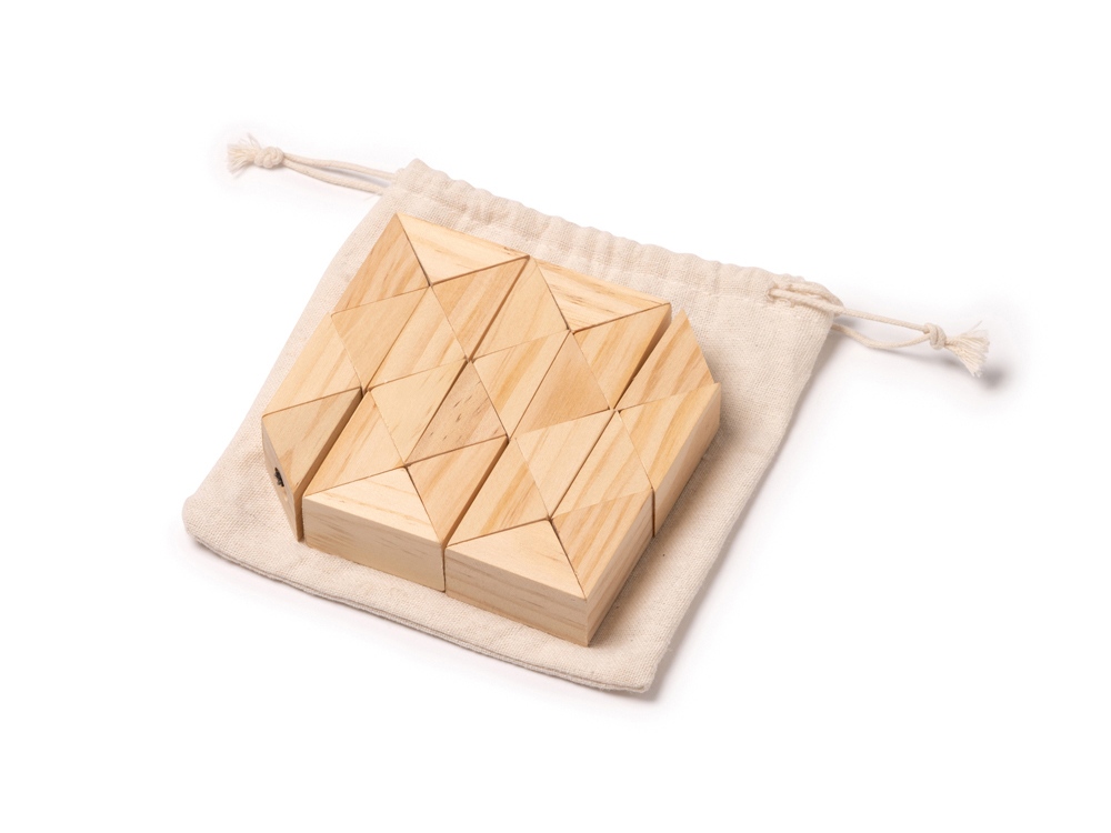 Деревянный пазл-головоломка NOKIT из 24 частей.