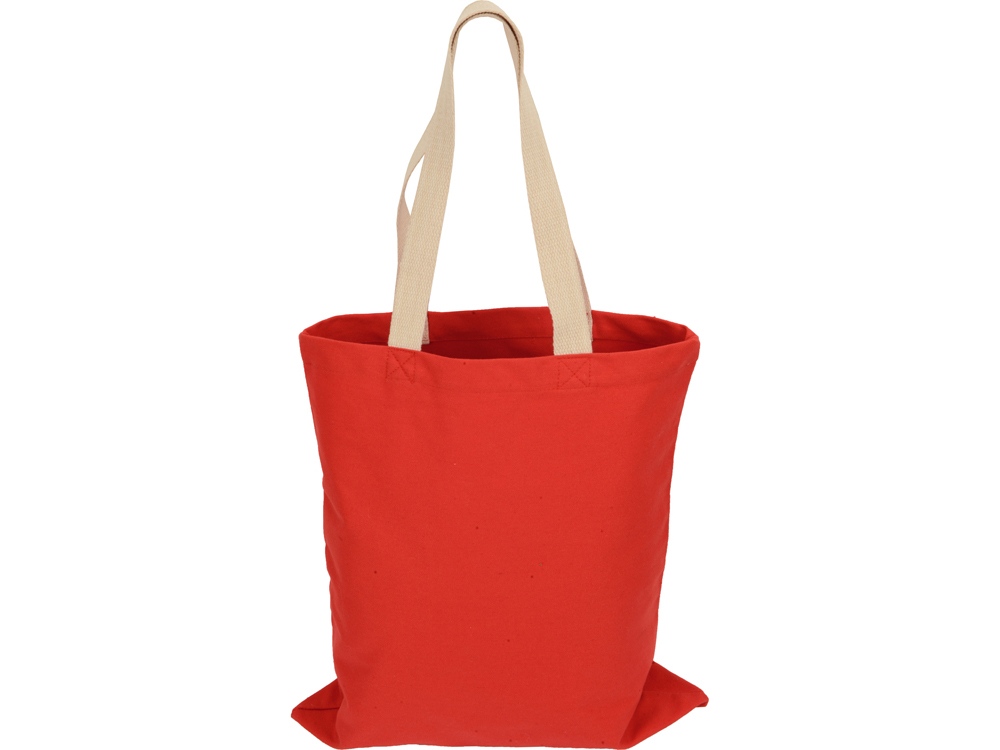 Сумка для шопинга Steady из хлопка с парусиновыми ручками, 260 г/м2, красный (P) Сумка для шопинга Steady из хлопка с парусиновыми ручками, 260 г/м2, красный (P)
