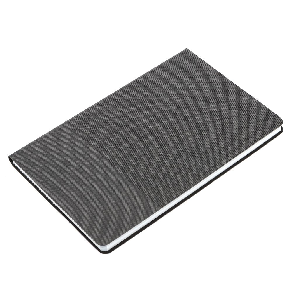 Ежедневник Knit, недатированный, темно-серый