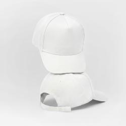 Бейсболка Poly 5-ти панельная 120 гр, белый (P)