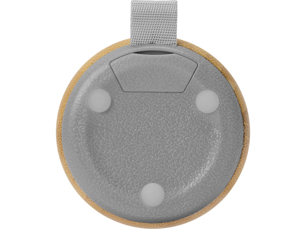 Портативная колонка из бамбука Bongo, натуральный (Р)