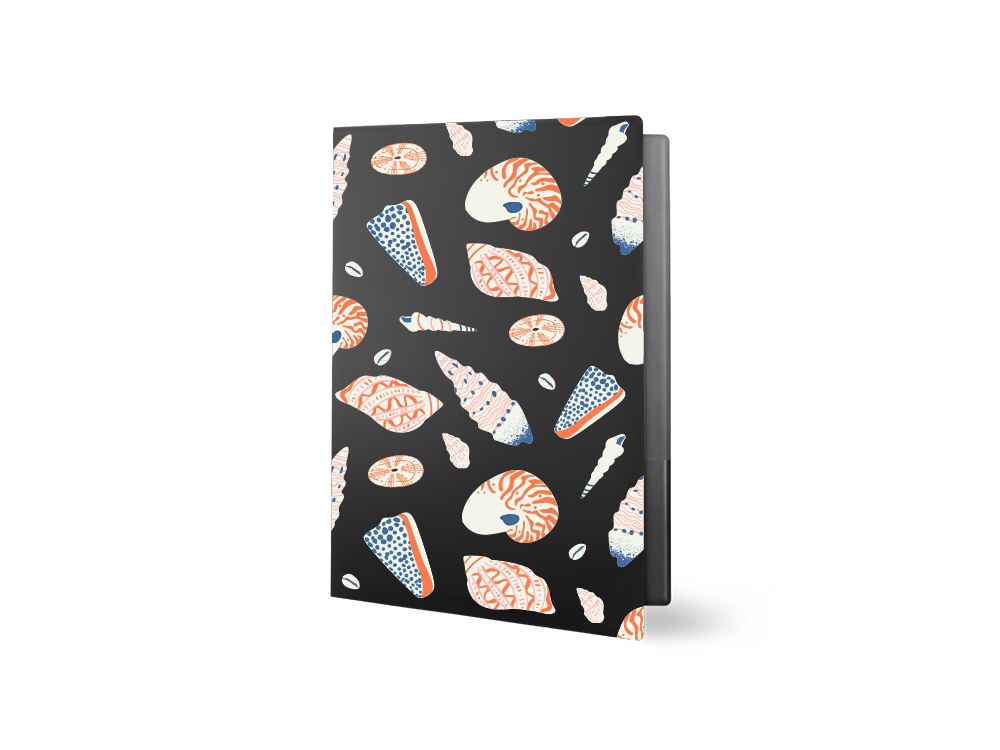 Папка для документов с возможностью полноцветной УФ-печати, софт-тач Папка для документов с возможностью полноцветной УФ-печати, софт-тач