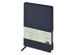 Ежедневник А5 Megapolis Color New soft-touch, темно-синий navy Ежедневник А5 Megapolis Color New soft-touch, темно-синий navy