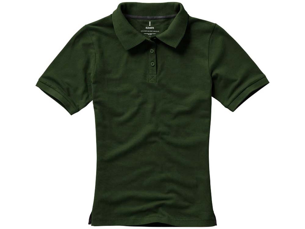 Рубашка поло Calgary женская, армейский зеленый