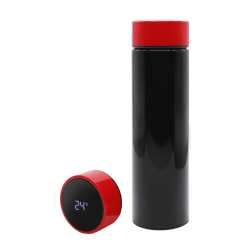 Термос Reactor duo black с датчиком температуры (черный с красным)