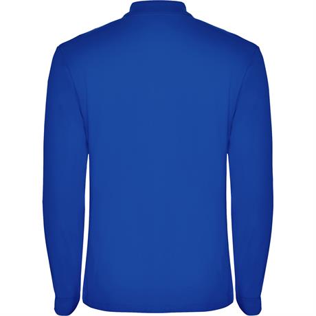 Футболка поло ESTRELLA L/S мужская, КОРОЛЕВСКИЙ СИНИЙ S