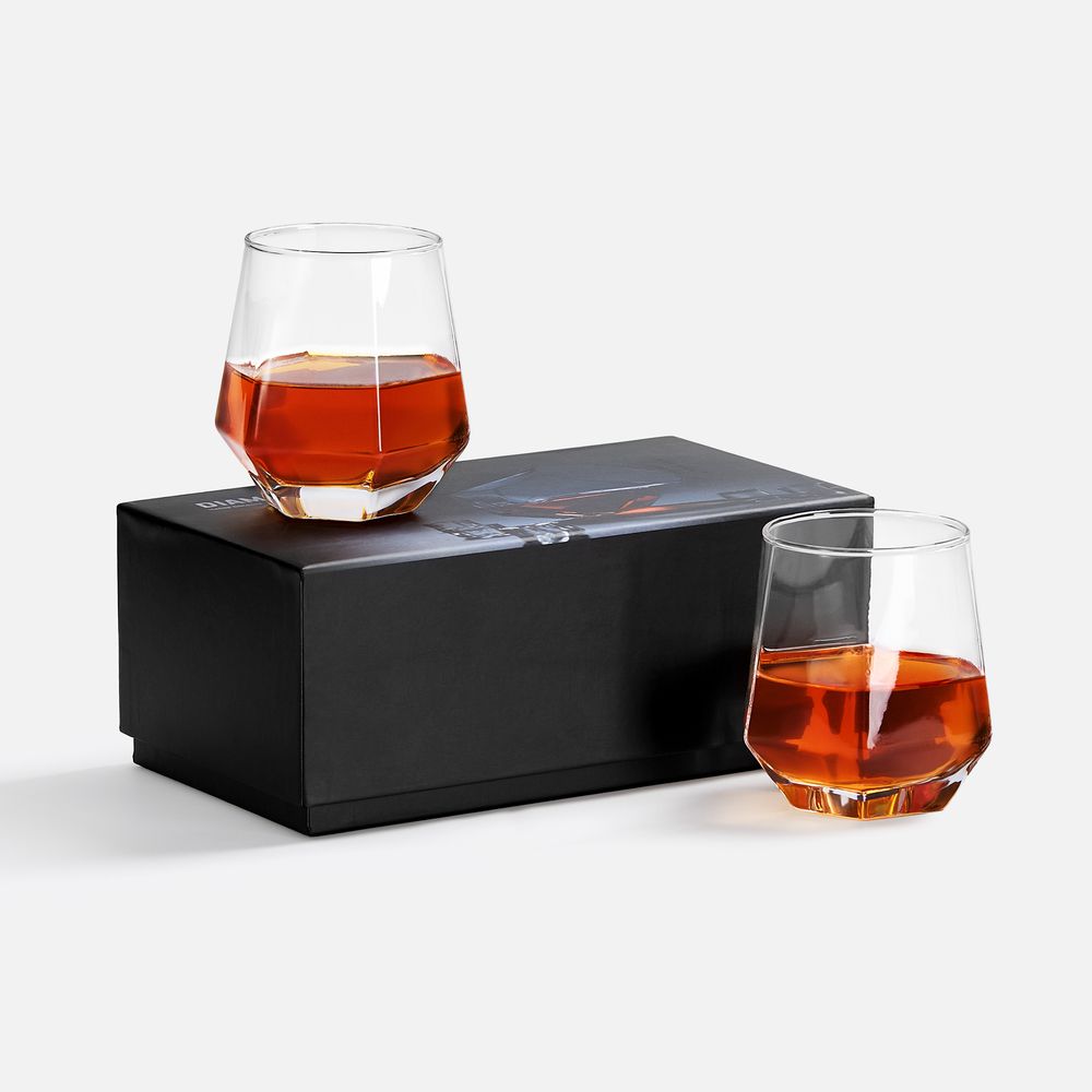 Набор из двух бокалов Diamond Cut