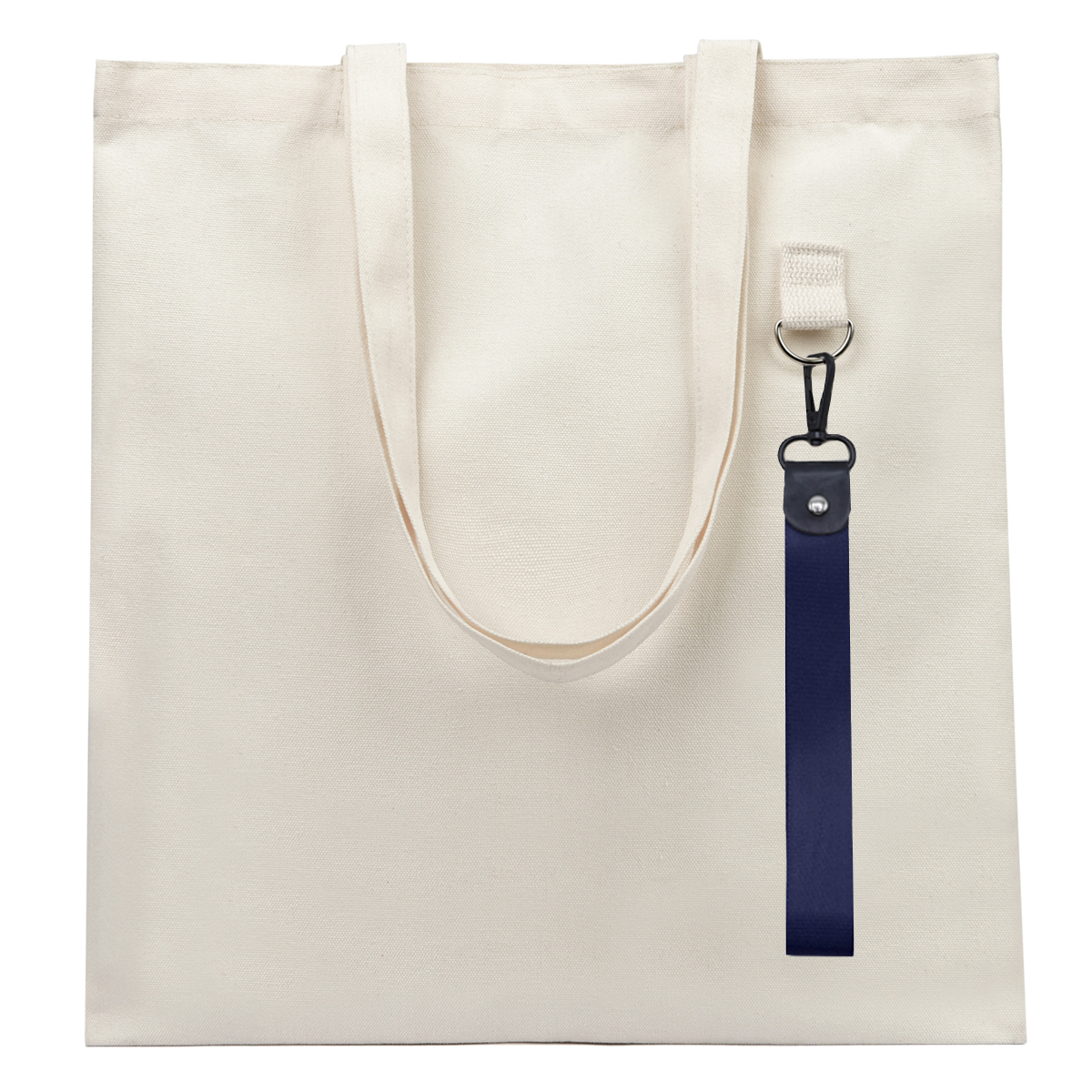 Сумка для покупок LUMISSA 325 г/м² с ремувкой, натуральный/тёмно-синий Сумка для покупок LUMISSA 325 г/м² с ремувкой, натуральный/тёмно-синий