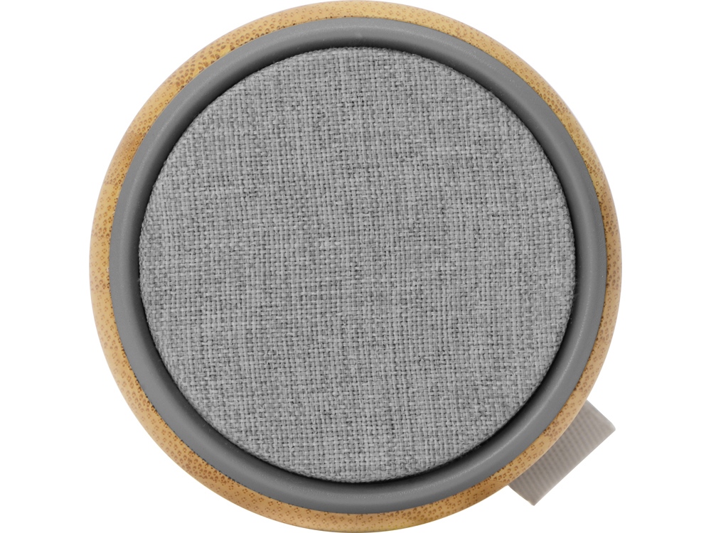 Портативная колонка из бамбука Bongo, натуральный (Р)