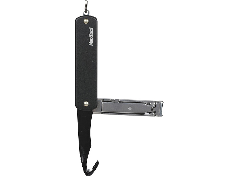 Мультитул-книпсер Nextool Multi Functional Nail Clipper, черный, 6 функций