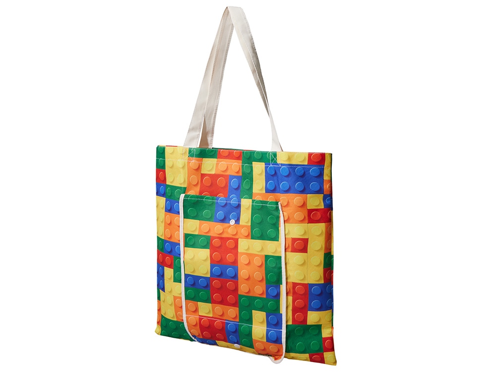 Складная сумка для шопинга с возможностью полноцветной печати