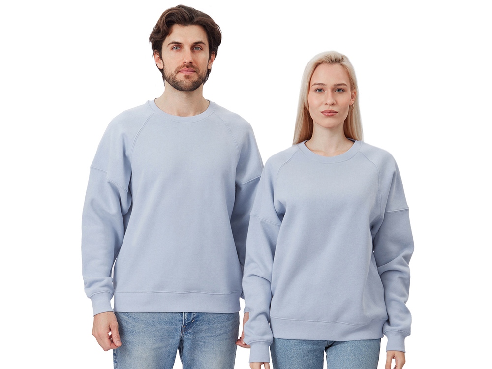 Свитшот Paris, унисекс, небесно-голубой