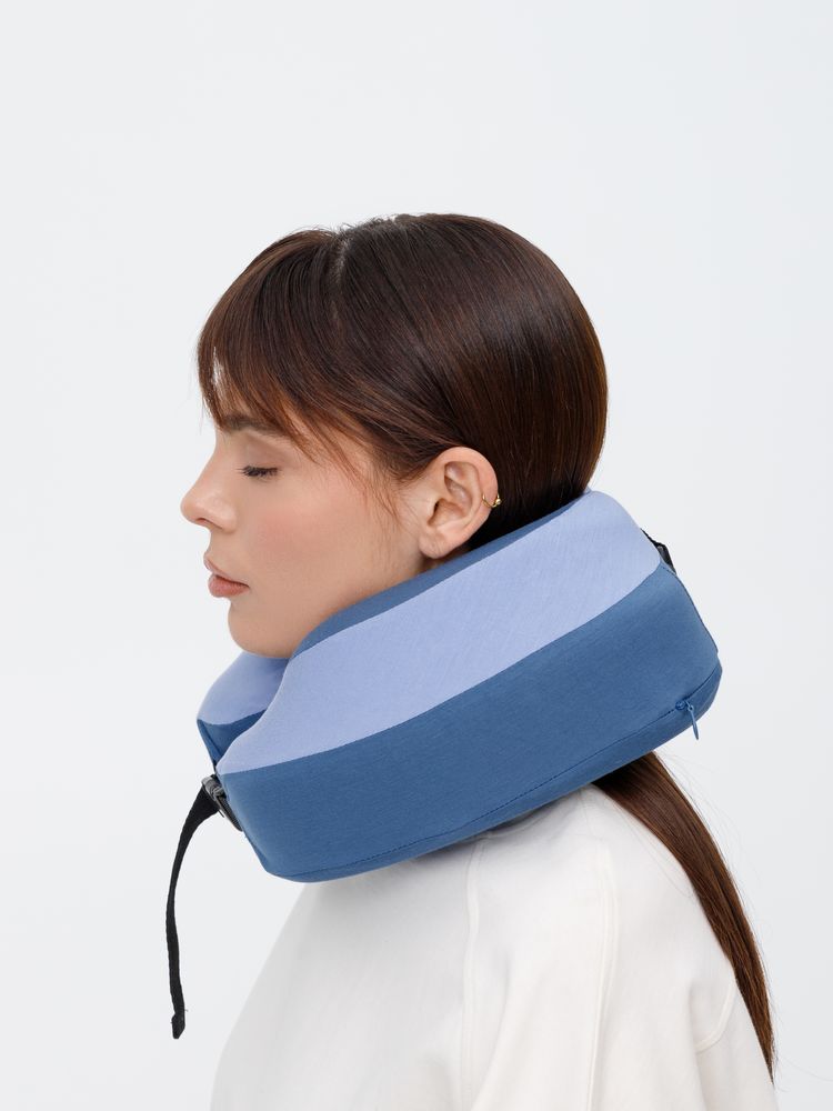 Дорожная подушка Piligrim, голубая Дорожная подушка Piligrim, голубая