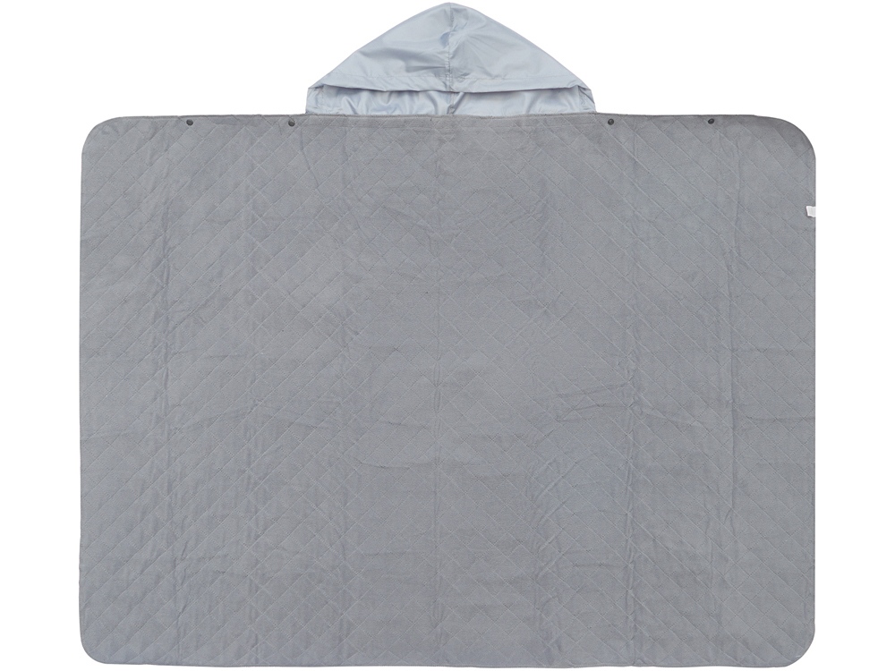 Пончо Cappy с капюшоном на липучке в мешке, серый Пончо Cappy с капюшоном на липучке в мешке, серый