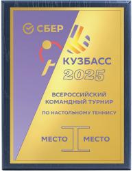 Плакетка с металлической пластиной Плакетка с металлической пластиной