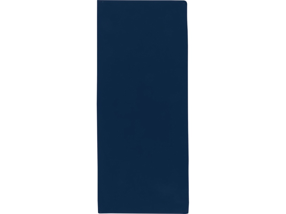 Lucas спортивное полотенце из переработанного полиэстера 30х80 см - Темно - синий