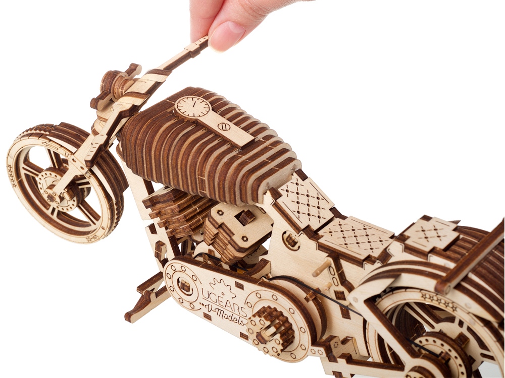 3D-ПАЗЛ UGEARS Байк VM-02