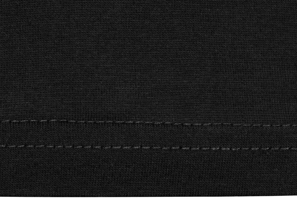 Футболка Club мужская, с боковыми швами, черный