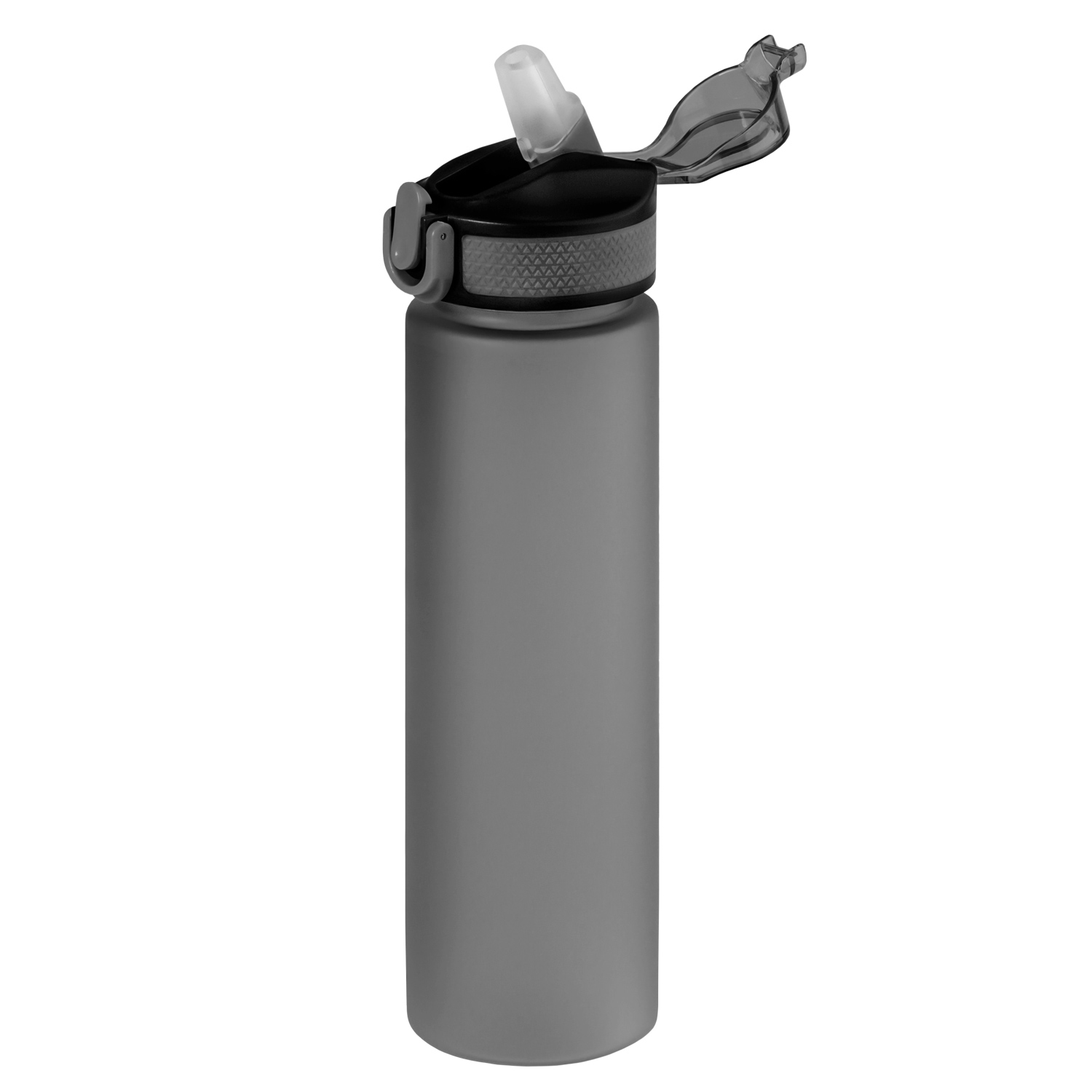 Бутылка для воды Флип (Flip), серая